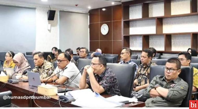 Pansus DPRD Sumbar Gelar Rapat Bersama Mitra Kerja