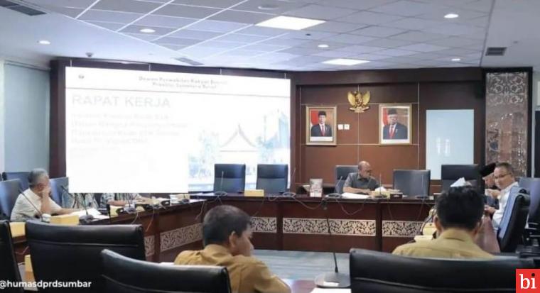 Pansus DPRD Sumbar Rapat Kerja Penyempurnaan Rancangan Kode Etik