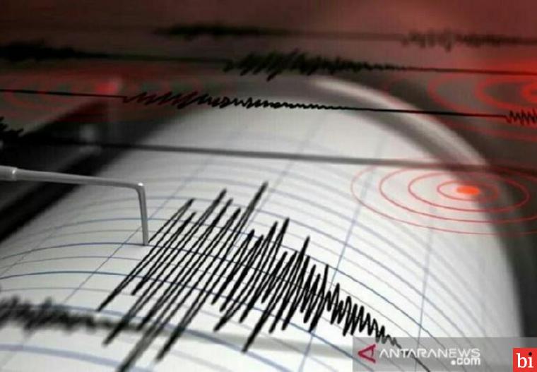 Pasbar Kembali Diguncang Gempa dengan Magnitudo 4.5, Posisi di Segmen Angkola