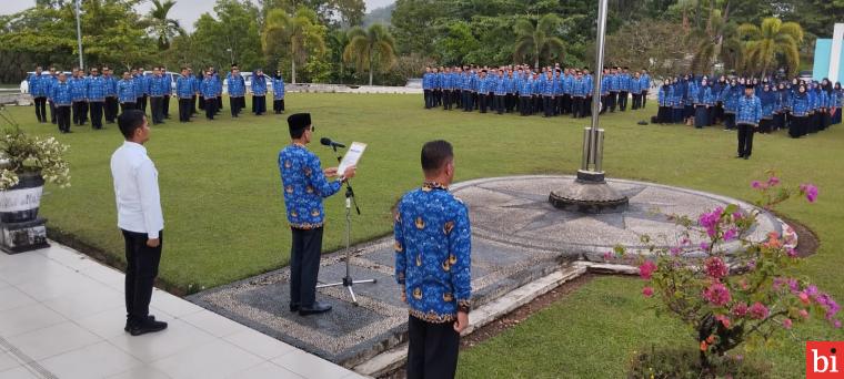 Pasca Lebaran Idul Fitri 1445 H, Pemkab Limapuluh Kota Gelar Apel Bersama dan Halal...