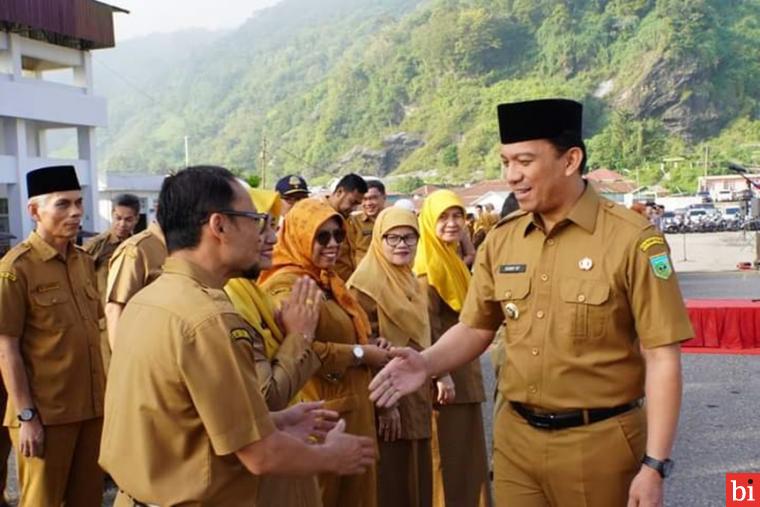 Pascalibur Lebaran Pemko Gelar Apel Gabungan