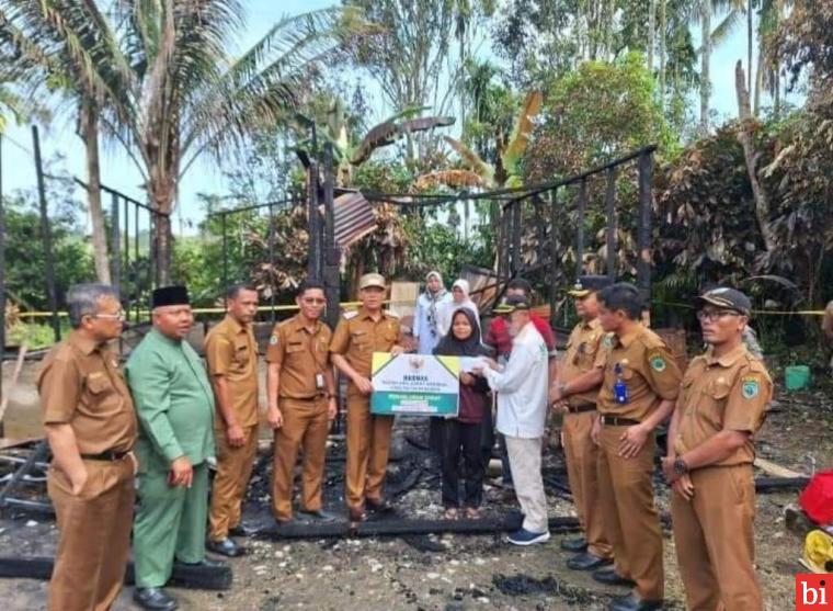 Peduli Bencana, Wabup Sabar AS kunjungi korban Kebakaran