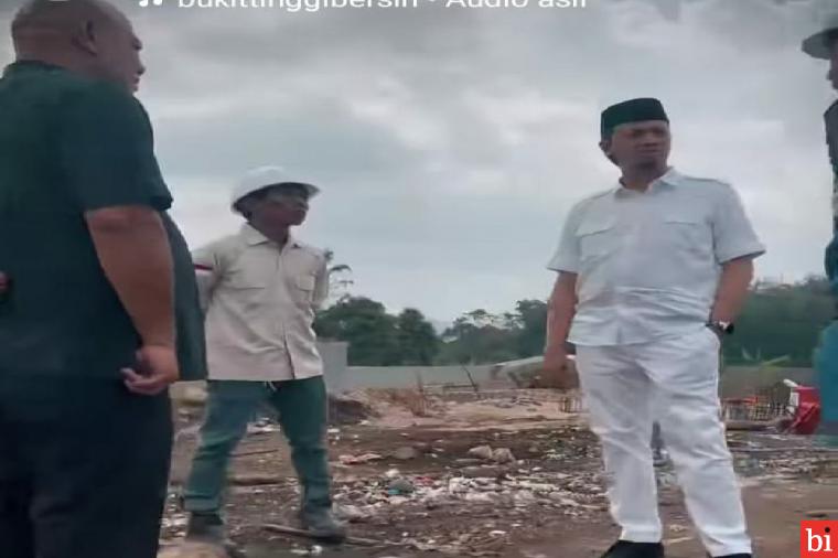 Pembangunan TPST Termal Bukittinggi di Tinjau Wako Erman Safar