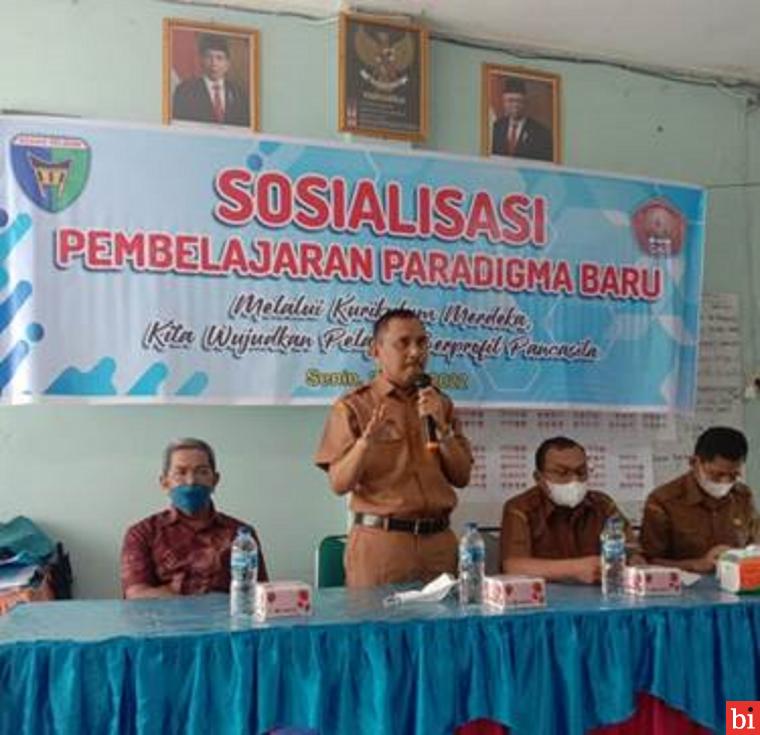 Pembelajaran Paradigma Baru dimulai, SMP Negeri 1 Painan Gelar Sosialisasi