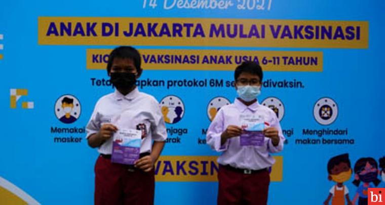 Pemerintah Gelar Kick Off Vaksinasi COVID-19 Anak Usia 6-11 Tahun Serentak di 3 Provinsi,...