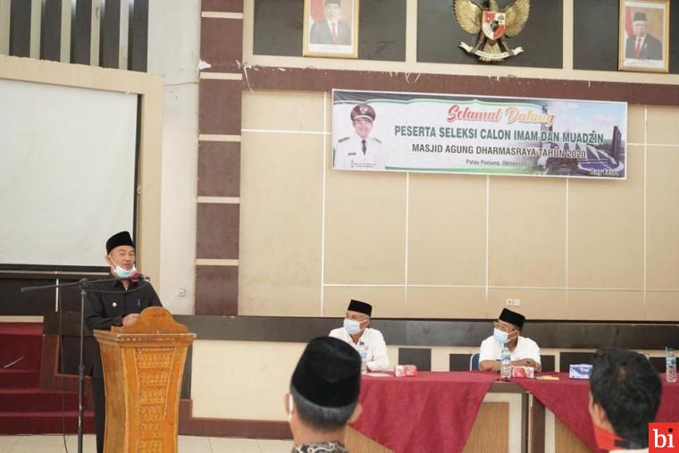 Pemkab Dharmasraya Gelar Seleksi Calon Imam dan Mu'adzin Masjid Agung