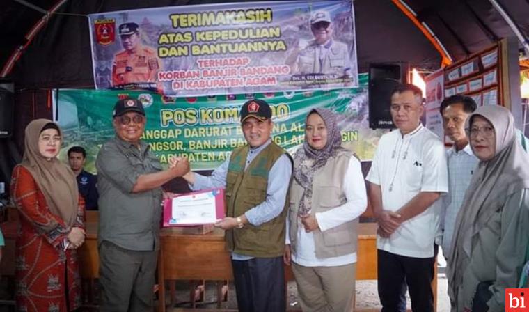 Pemkab Dharmasraya Kembali Kirim 5 Truk Berisi Bantuan untuk Korban Bencana Sumbar