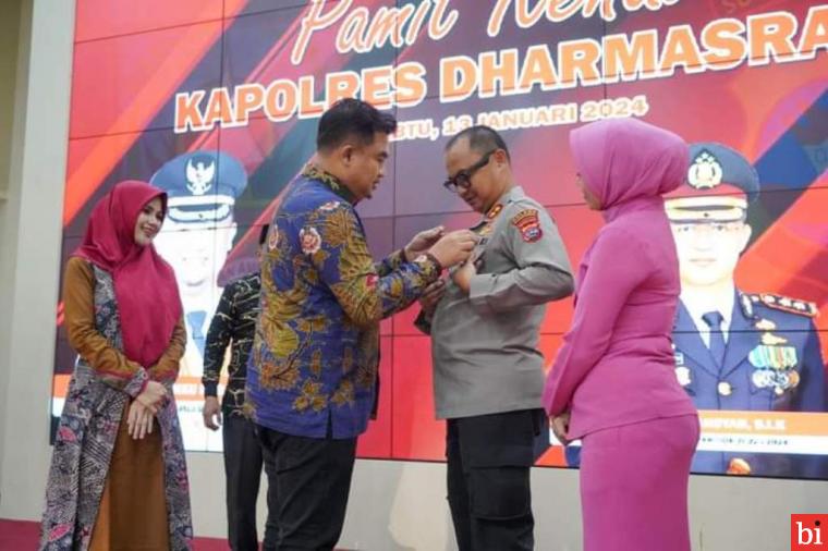 Pemkab Gelar Pisah Sambut Kapolres Dharmasraya