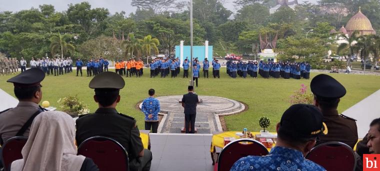 Pemkab Limapuluh Kota Laksanakan Upacara Peringatan Hari Otonomi Daerah ke-XXVIII Tahun...