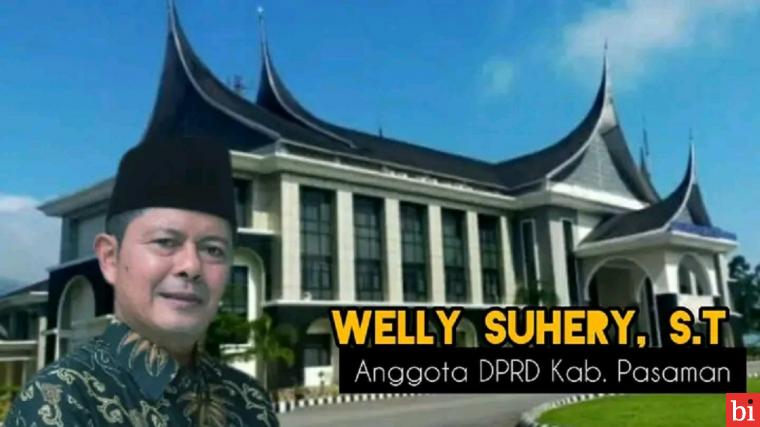 Pemkab Pasaman Raih Adipura, Anggota DPRD Pasaman Welly Suhery Sangat Apresiasi