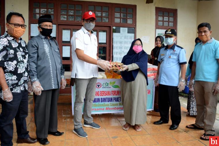 Pemko Berterima Kasih Dibantu PT Semen Padang