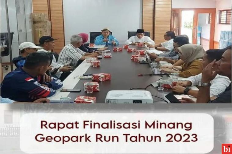 Pemko Bukittinggi Ceking Persiapan Minang Geopark Run 2023