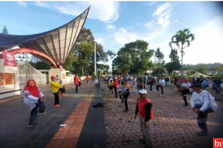 Pemko Bukittinggi Gelar Program Nasional Senam Haji Indonesia