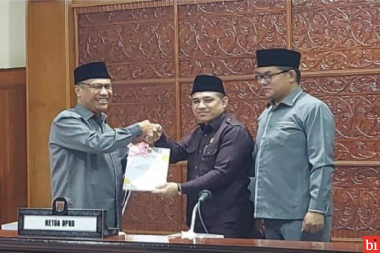 Pemko Bukittinggi Sampaikan Rancangan KUA PPAS 2025 dan Perubahan KUA PPAS 2024