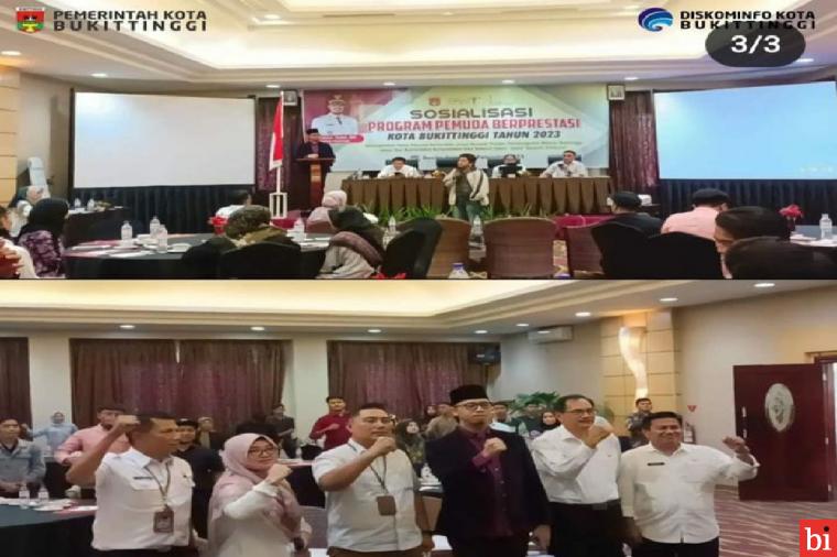 Pemko Bukittinggi Sosialisasikan Program Pemuda Berprestasi