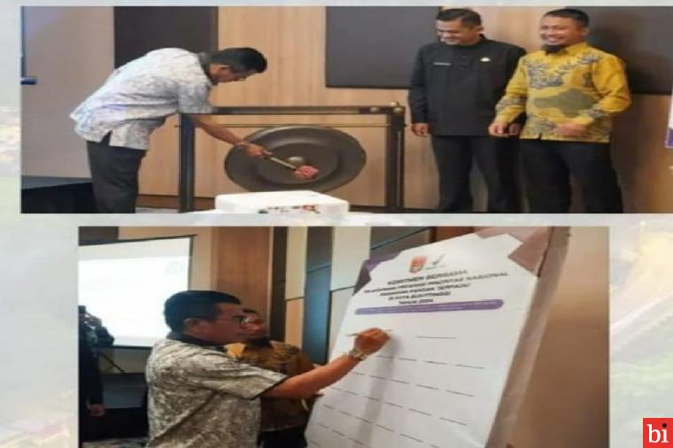 Pemko Bukittinggi Tandatangani Komitmen Pronas Keamanan Pangan Terpadu