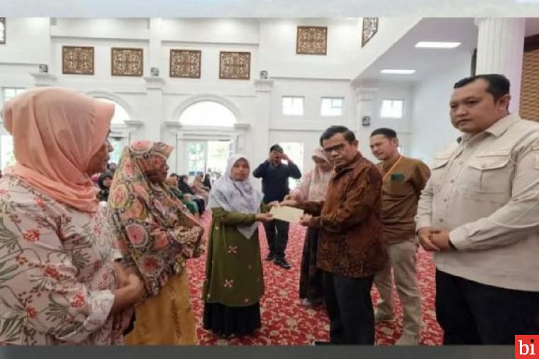 Pemko Bukittinggi Telah Membagikan PKH Murni Tahap 3 Kepada 602 Keluarga Penerima Manfaat