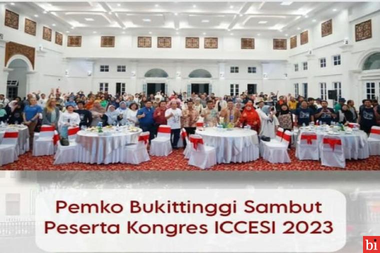 Pemko Bukittinggi Terima Ahli Entimology Dari Berbagai Negara Peserta Kongres ICCESI 2023