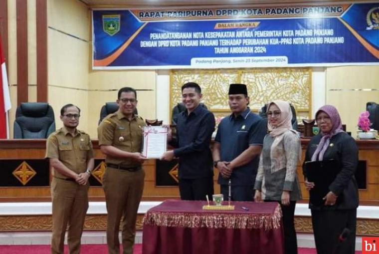 Pemko dan DPRD Sepakati Perubahan KUA-PPAS APBD 2024