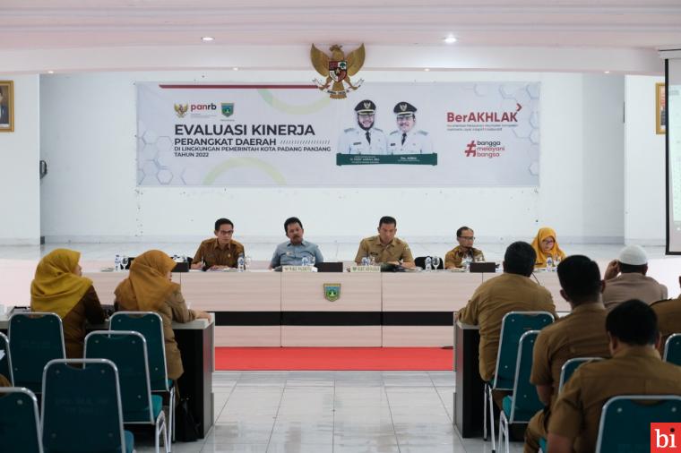 Pemko Gelar Evaluasi Kinerja Perangkat Daerah