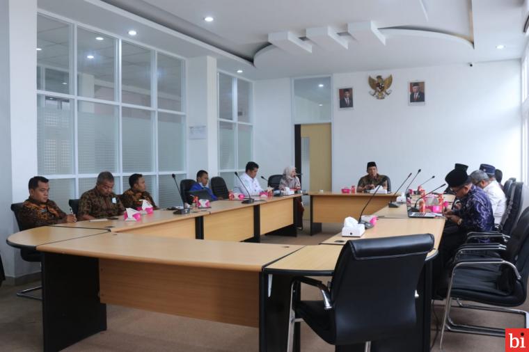 Pemko Padang Panjang Gelar Rapat Persiapan Ramadan