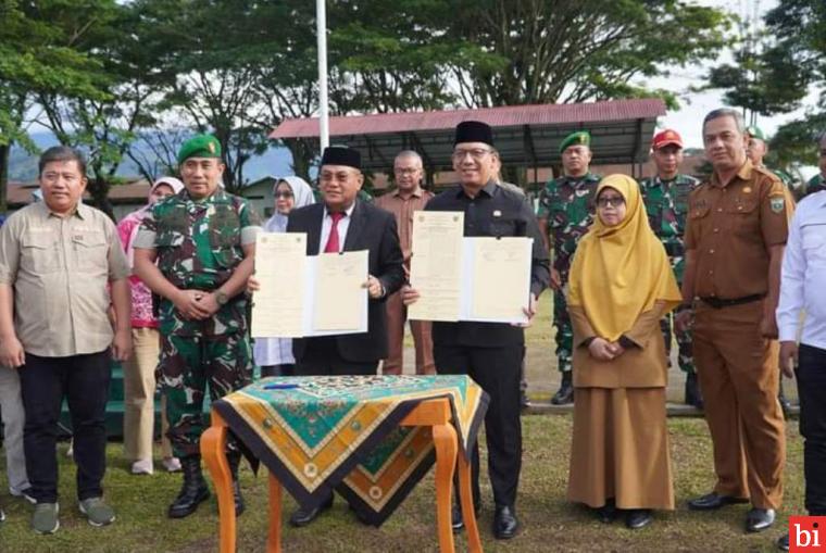 Pemko Lanjutkan Beri Beasiswa, Mahasiswa PNP Diklat Pembinaan Mental di Secata B