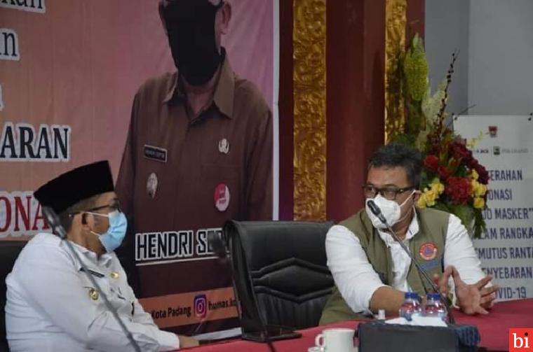 Pemko Padang Bersama BNPB Bahas Upaya Kesiapsiagaan dan Mitigasi Bencana