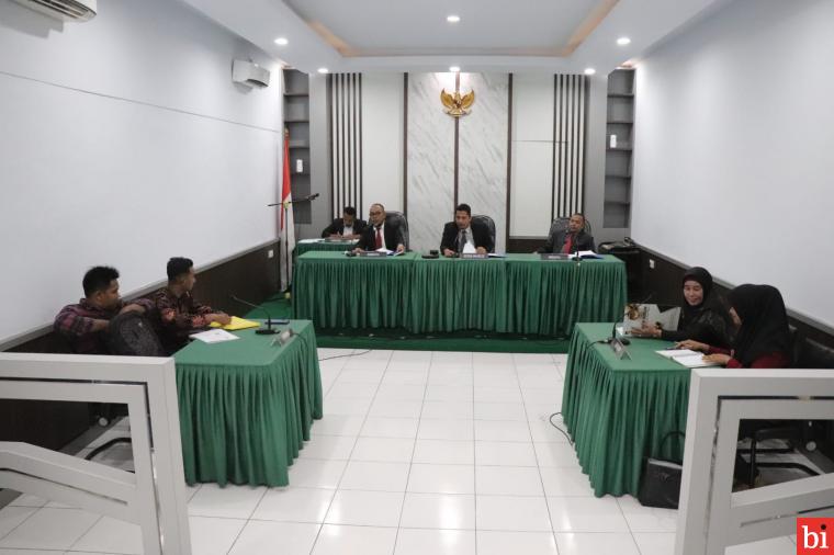 Pemko Padang Sah Duduk di Kursi Termohon Sidang SIP KI Sumbar