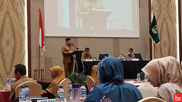 Pemprov Sumbar Sosialisasikan Permendagri Nomor 59 Tahun 2021, Bahas Hal Penting Ini