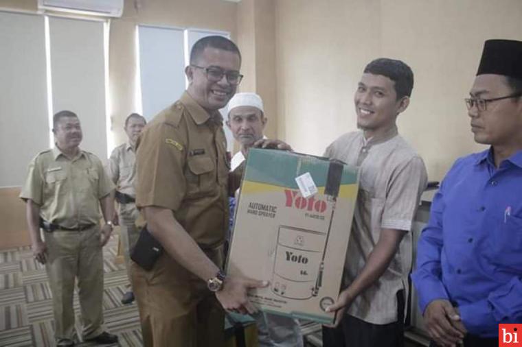 Pengurus Masjid dan Pemilik Rumah Makan di Dharmasraya di Berikan Sosialisasi Penanganan...