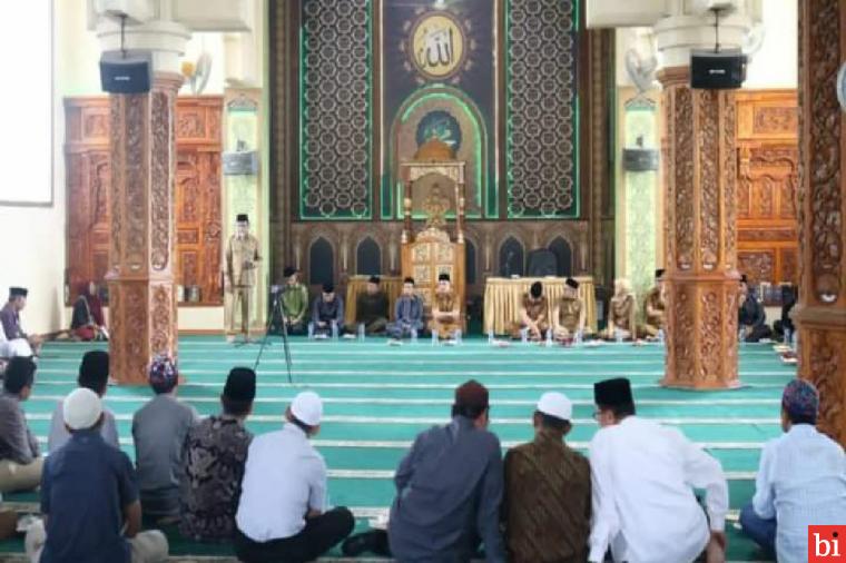 Pengurus Masjid Jihad Tangah Jua Dikukuhkan Wako Ermn Safar