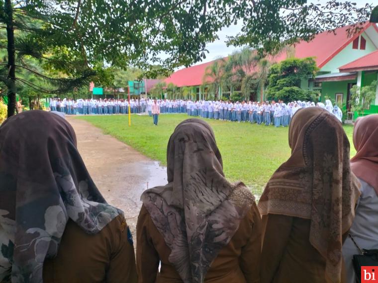 Penyuluhan Kesehatan di SMAN 3 Lengayang Wilker Puskesmas Koto Baru  Kecamatan Lengayang