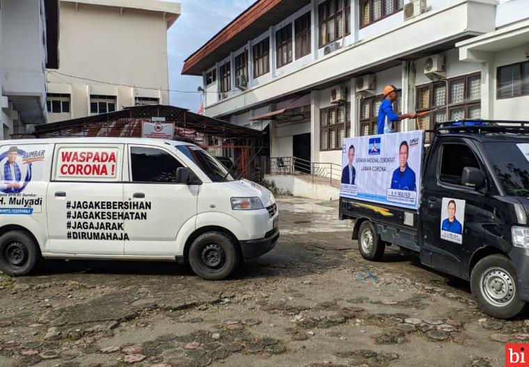 Perang Corona Belum Berakhir, Mulyadi Peduli Teruskan Aksi Lawan Corona di Kota Padang