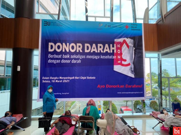 Peringati Hari Ginjal Sedunia, SPH Gelar Donor Darah