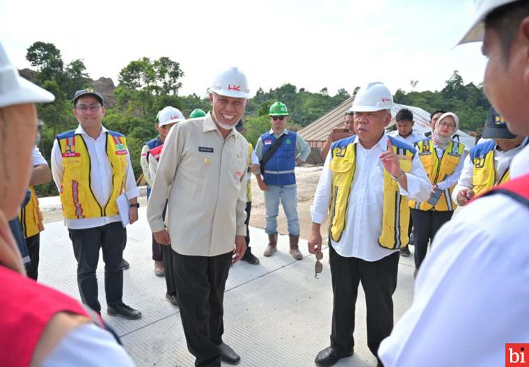 Perjuangan Gubernur Mahyeldi untuk Infrastruktur Sumbar Berbuah Manis