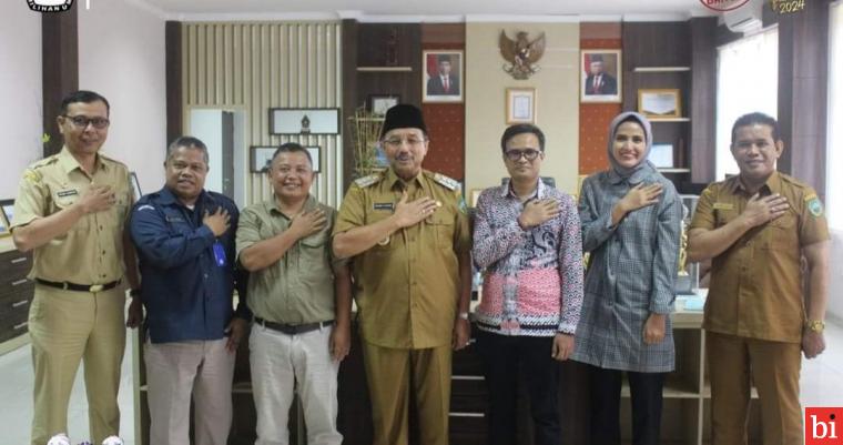 Perkuat Sinergitas, KPU Pasaman Silaturahmi Dengan Bupati dan Wabup Pasaman