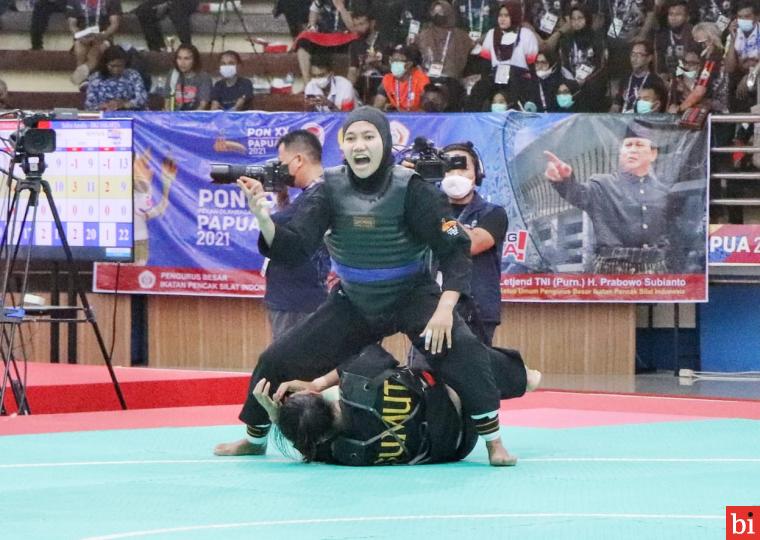 Pesilat Suci Wulandari Melanju ke Babak Berikutnya di Ajang PON Papua