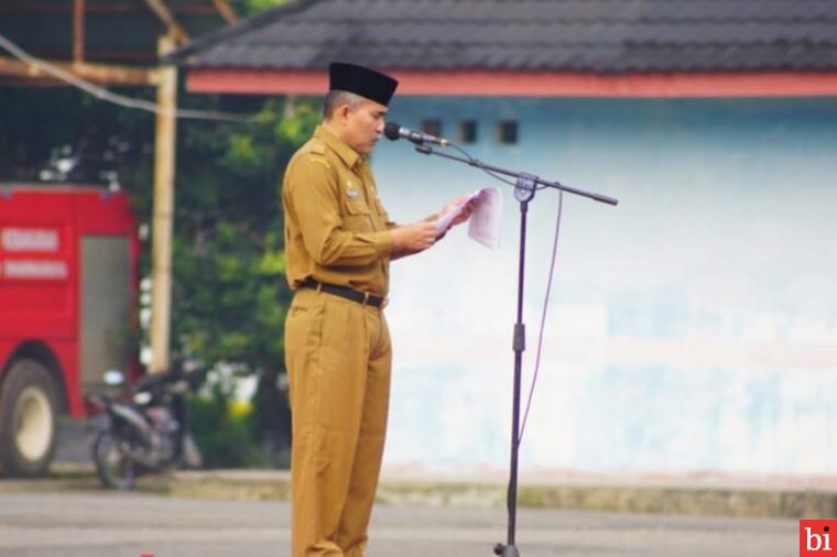 Pimpin Apel Gabungan Bulan April, Ini Arahan Sekda Dharmasraya Adlisman