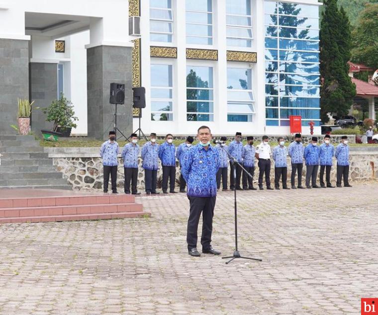 Pimpin Apel Gabungan, Epyardi Asda : Apel Ini untuk Memupuk Persatuan