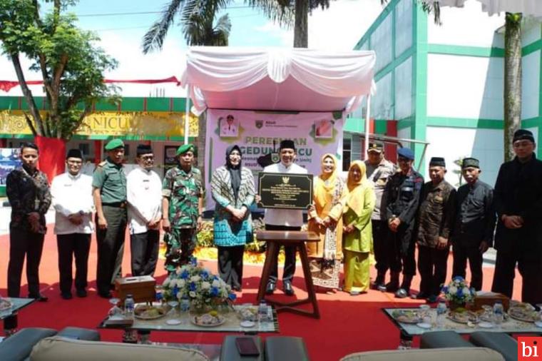 Pj Wako Sonny Resmikan Gedung NICU RSUD