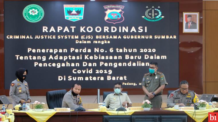 Polda Sumbar Bersama Pempov Terus Tingkatkan Penindakan Hukum Pelanggar Perda AKB