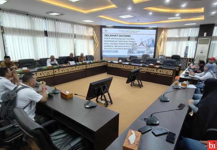 Polemik KI Sumbar Masih Berlanjut, PJKIP Sumbar Audiensi dengan Ketua DPRD