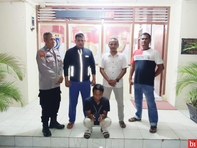 Polisi Tangkap Pencuri HP anak majikan, Aksi Pelaku Terekam CCTV