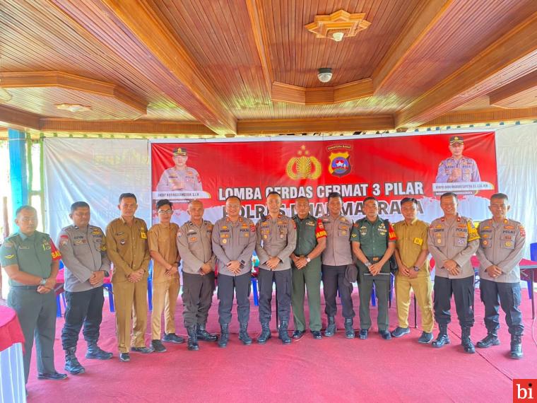 Polres Dharmasraya Gelar Lomba Cerdas Cermat Tiga Pilar Kamtibmas