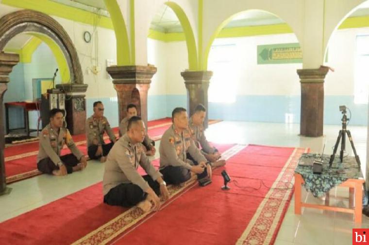 Polres Limapuluh Kota Vidcon Revitalisasi Situs Budaya/Agama Di Surau Tuo Nagari Taram