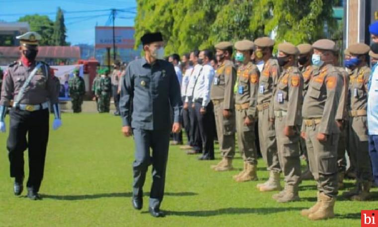 Polres Pasaman Gelar Apel Operasi Ketupat Singgalang Tahun 2022