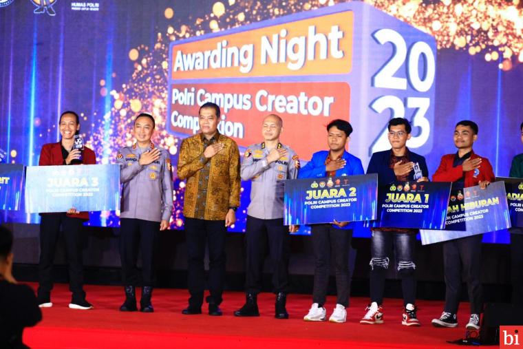 Polri Campus Creator Competition 2023 Jadi Ajang Generasi Muda Berkreasi