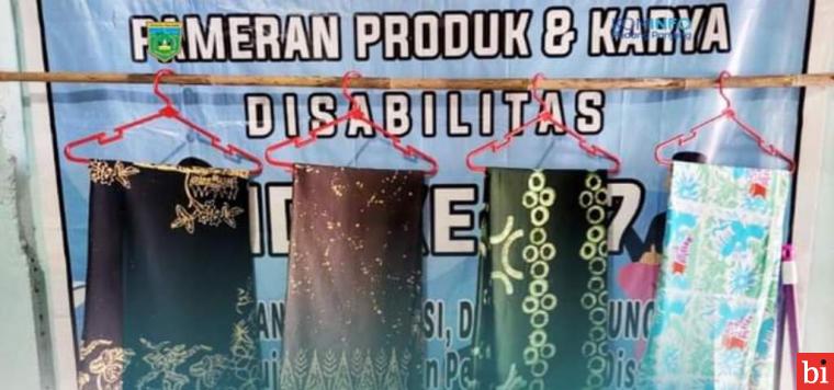 PPDI  Buka Usaha Batik Bagi Disabilitas