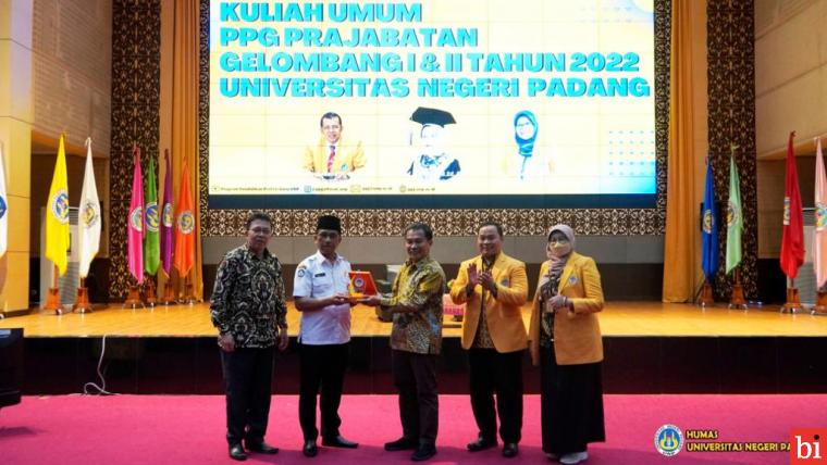 PPS UNP mengadakan Kuliah Umum PPG Prajabatan Tahun 2022