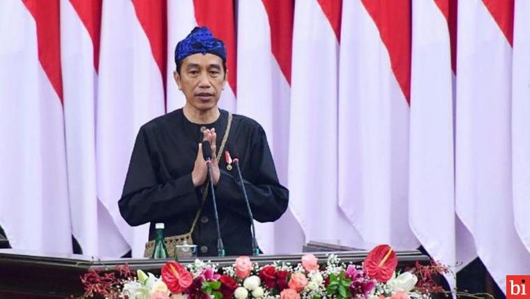 Presiden Joko Widodo Sampaikan Anggaran TKDD, Pendapatan Negara, dan Rencana Defisit...